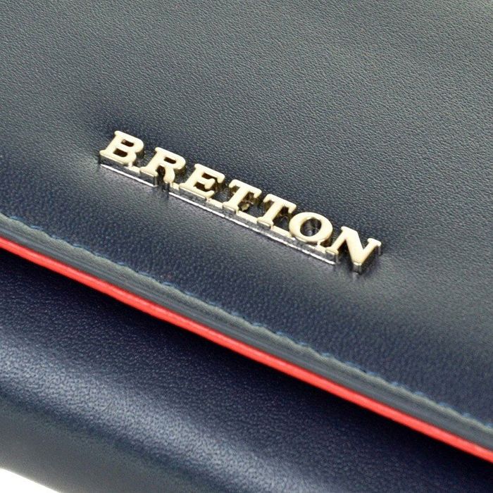 Кожаный кошелек Color Bretton W5520 navi купить недорого в Ты Купи