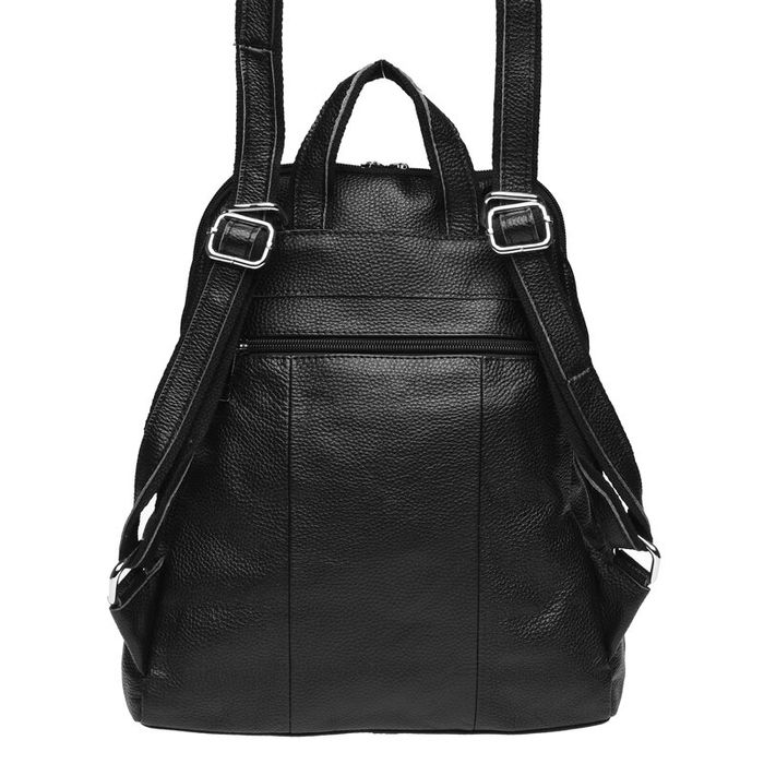 Женский кожаный рюкзак Keizer K1152-black купить недорого в Ты Купи