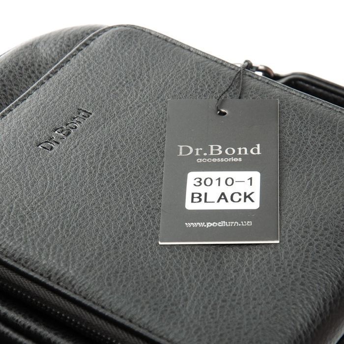 Мужская сумка-планшет из экокожи DR. BOND 3010-1 black купить недорого в Ты Купи