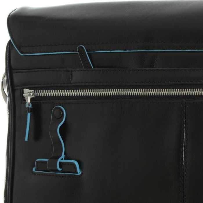 Мужская черная сумка Piquadro Blue Square (CA1805B2_N) купить недорого в Ты Купи