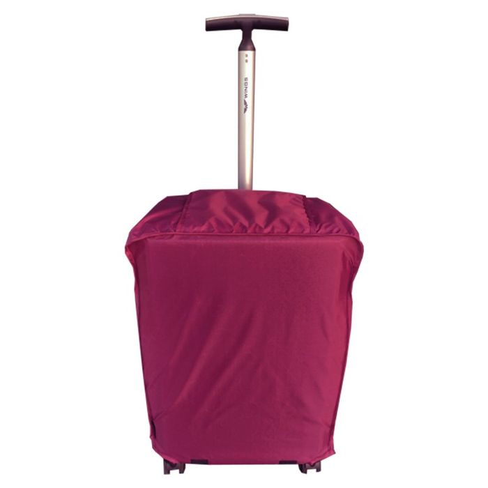Захисний чохол для валізи Coverbag нейлон Ultra S бордовий купити недорого в Ти Купи