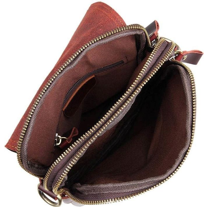 Мужская кожаная сумка Vintage 14547 купить недорого в Ты Купи