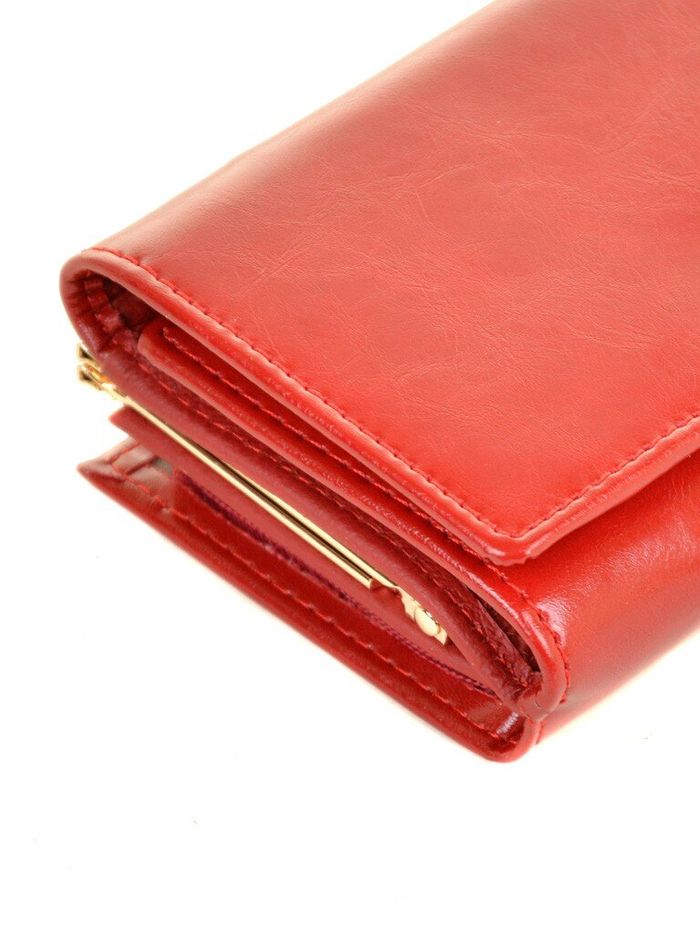 Шкіряний гаманець Canarie ALESSANDRO PAOLI W2155 red купити недорого в Ти Купи