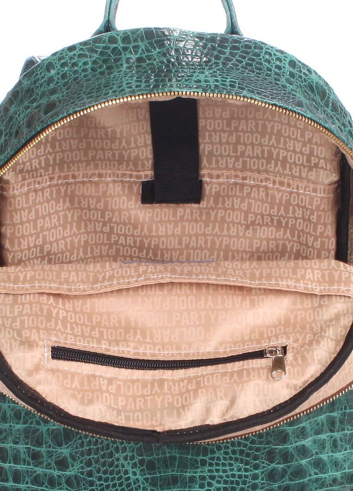 Молодіжний рюкзак POOLPARTY Mini зелений купити недорого в Ти Купи
