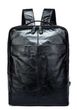 Шкіряний чорний рюкзак Vintage 14845 Чорний