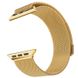 Ремешок Epik Milanese Loop Design для Apple watch 38mm / 40mm Золотой