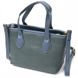 Жіноча шкіряна сумка Vintage 22282, Блакитний