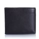 Мужской кожаный черный бумажник DESISAN SHI727-01-2FL