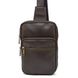 Шкіряна коричнева сумка-рюкзак TARWA gc-0904-3md