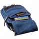 Чоловіча текстильна синя сумка-рюкзак Vintage 20139