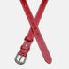 Женский кожаный ремень Borsa Leather CV1ZK-007r-red