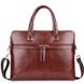 Мужская коричневая деловая сумка Polo 6604-4