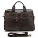 Шкіряна сумка для ноутбука Vintage 14088 Темно-коричневий