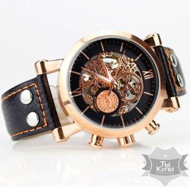Чоловічий наручний годинник скелетон Winner Traditional (+1167) купити недорого в Ти Купи