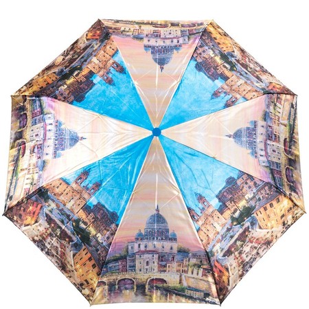 Жіноча парасолька напівавтомат MAGIC RAIN zmr4333-10 купити недорого в Ти Купи