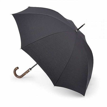 Механический зонт-трость Fulton Hampstead-1 L893 - Black (Черный) купить недорого в Ты Купи