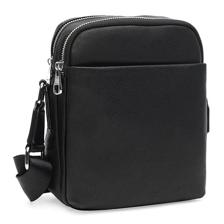 Чоловічі шкіряні сумки Ricco Grande K12141bl-black купити недорого в Ти Купи