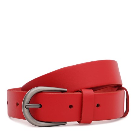 Жіночий ремінь шкіряний Borsa Leather 110v1genw39-red купити недорого в Ти Купи
