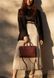 Женская кожаная сумка Fancy бордовая краст TW-FENCY-MARS