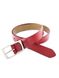 Женский кожаный ремень 2,8х100-115 см Weatro Красный kit-3cm-kozh-0035