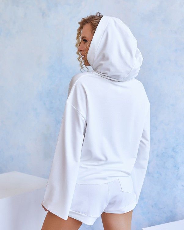 Спортивний костюм ISSA PLUS 11930 L білий купити недорого в Ти Купи
