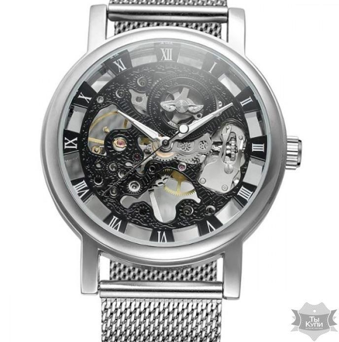 Мужские наручные часы скелетон Winner Band (1152) купить недорого в Ты Купи