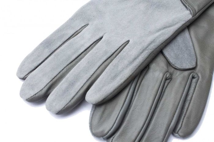 Женские комбинированные перчатки Shust Gloves серые 794s1 S купить недорого в Ты Купи