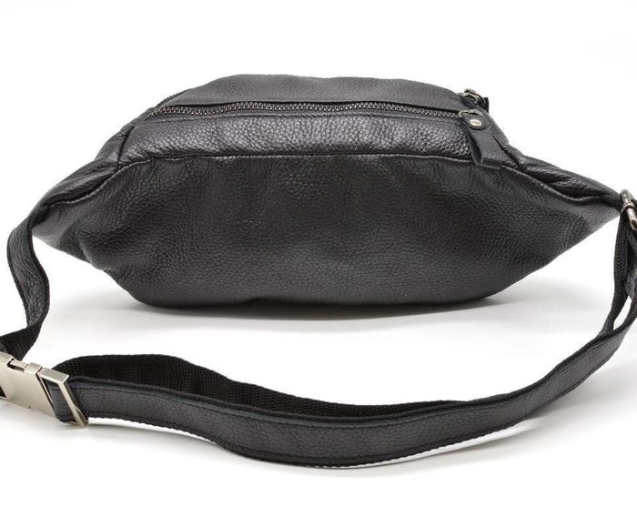 Кожаная мужская сумка на пояс TARWA fa-3088-3md Черный купить недорого в Ты Купи