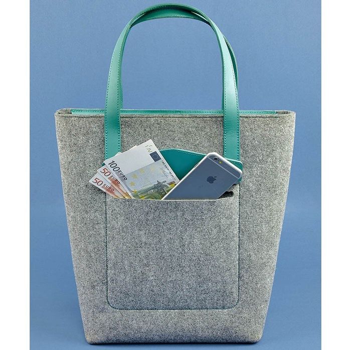 Жіноча сумка BlankNote «Фіорд» bn-bag-17-felt-tiffany купити недорого в Ти Купи