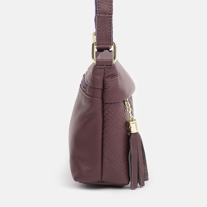 Жіноча шкіряна сумка Keizer K11181fio-brown купити недорого в Ти Купи