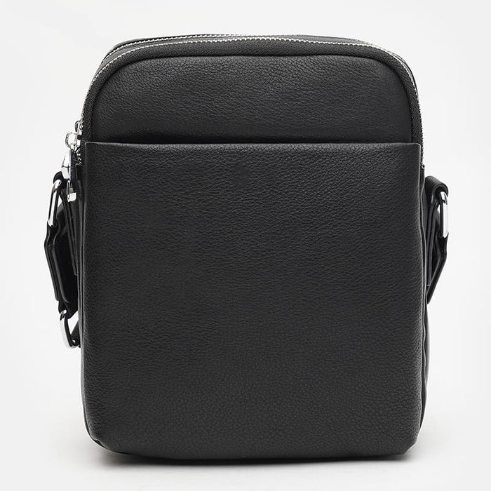 Мужская кожаная сумка Ricco Grande K12141bl-black купить недорого в Ты Купи