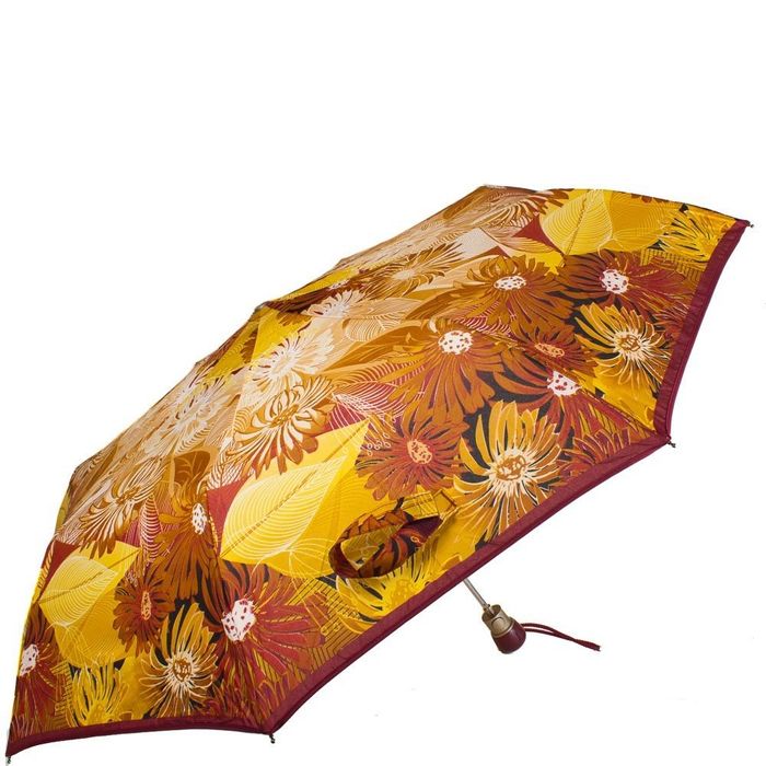 Полуавтоматический женский зонтик желтый дизайнерский AIRTON купить недорого в Ты Купи