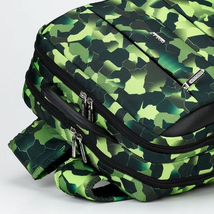 Городской рюкзак Dolly 388 зеленый купить недорого в Ты Купи