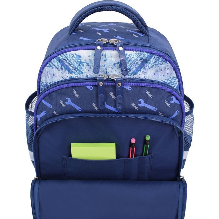 Рюкзак шкільний Bagland Mouse 225 синій 534 (0051370) купити недорого в Ти Купи