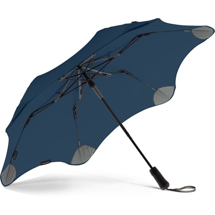 Женский зонт полуавтомат противоштормовой BLUNT BL-Metro2-navy купить недорого в Ты Купи