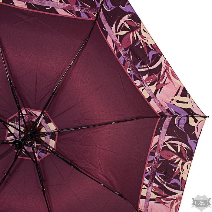 Зонт женский AIRTON бордовый стильный полуавтомат купить недорого в Ты Купи