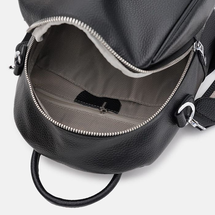 Женский кожаный рюкзак Ricco Grande K188815bl-black купить недорого в Ты Купи