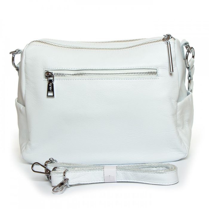 Жіноча шкіряна сумка ALEX RAI 8930-9 white купити недорого в Ти Купи