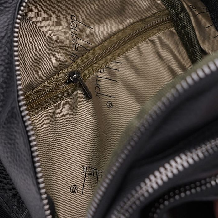 Мужской кожаный рюкзак Keizer K14036bl-black купить недорого в Ты Купи