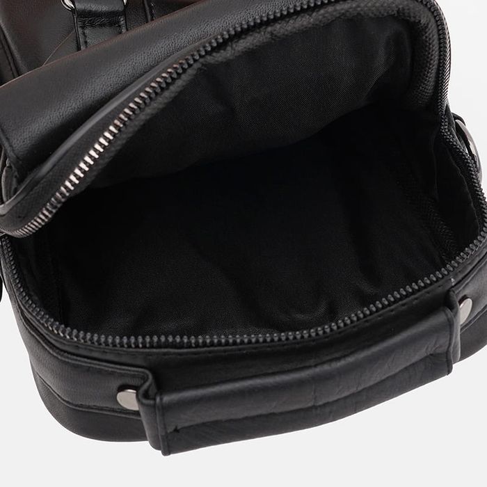 Мужская кожаная сумка Ricco Grande T1DLUX1bl-black купить недорого в Ты Купи