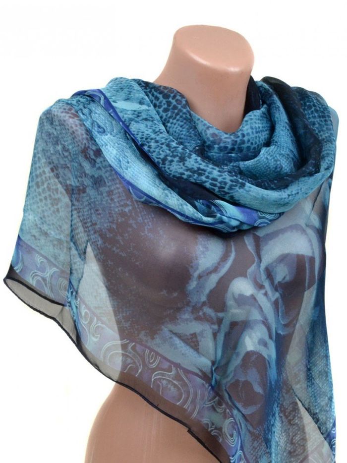 Жіночий шарф-палантин весна-літо Шифон 10223-S5 купити недорого в Ти Купи