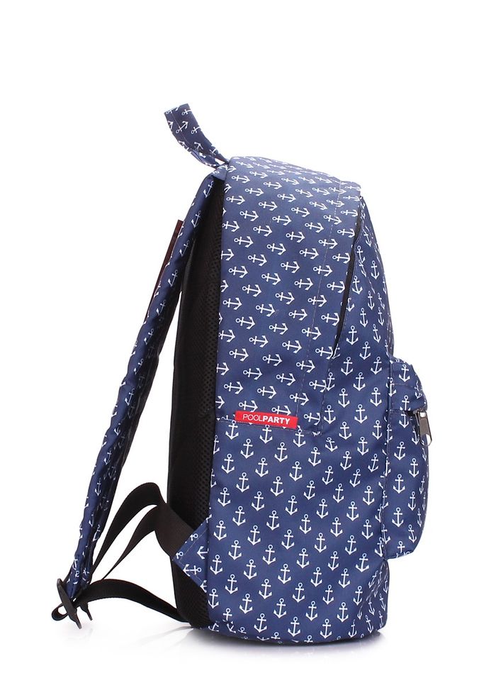 Женский текстильный рюкзак POOLPARTY backpack-anchors купить недорого в Ты Купи