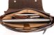 Чоловіча шкіряна сумка Vintage 14425 Темно-коричневий