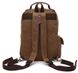Мужская текстильная коричневая сумка-рюкзак Vintage 20142
