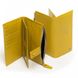 Кожаный женский кошелек Classic DR.BOND WMB-1 yellow