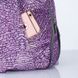 Городская сумка-рюкзак из ткани Dolly 369 сиреневая