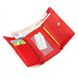 Женский красный кожаный кошелек Boston 18459 (S1201B)