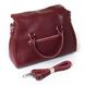 Жіноча шкіряна сумка P108 8792-9 dark-red, Бордовый