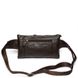 Шкіряна сумка на пояс Vintage 14747 Темно-коричневий