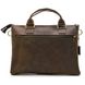 Мужской кожаный коричневый портфель TARWA RC-5729-4sa